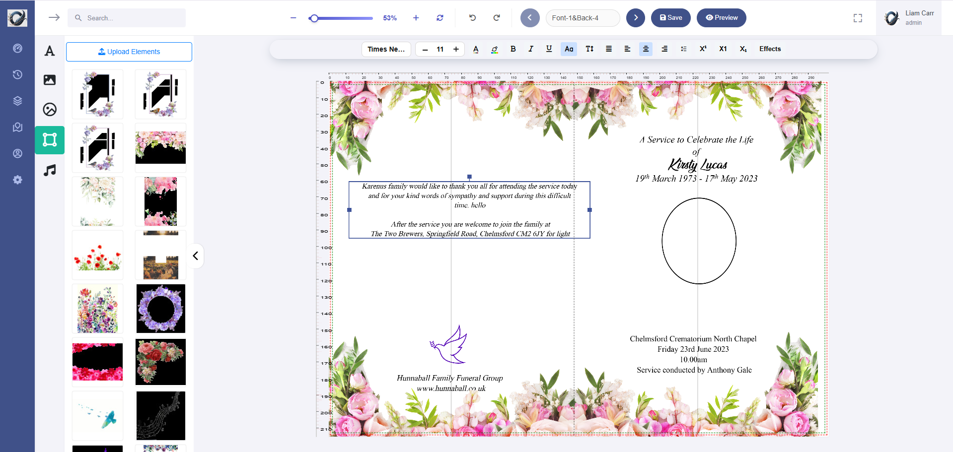 Canvas Template Design project preview
